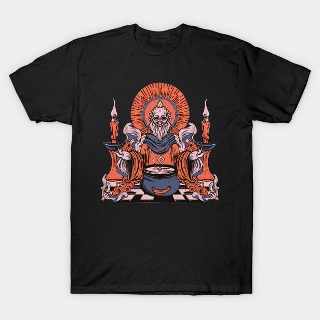 Devil's Delight Occultism On Art T-Shirt by Lucifer